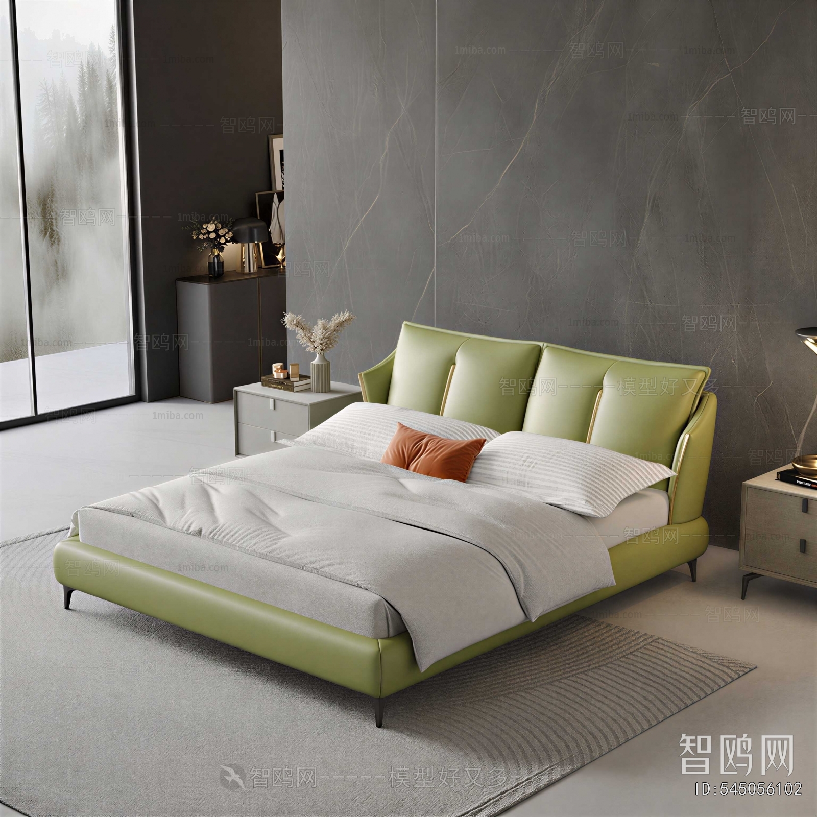 Modern Double Bed