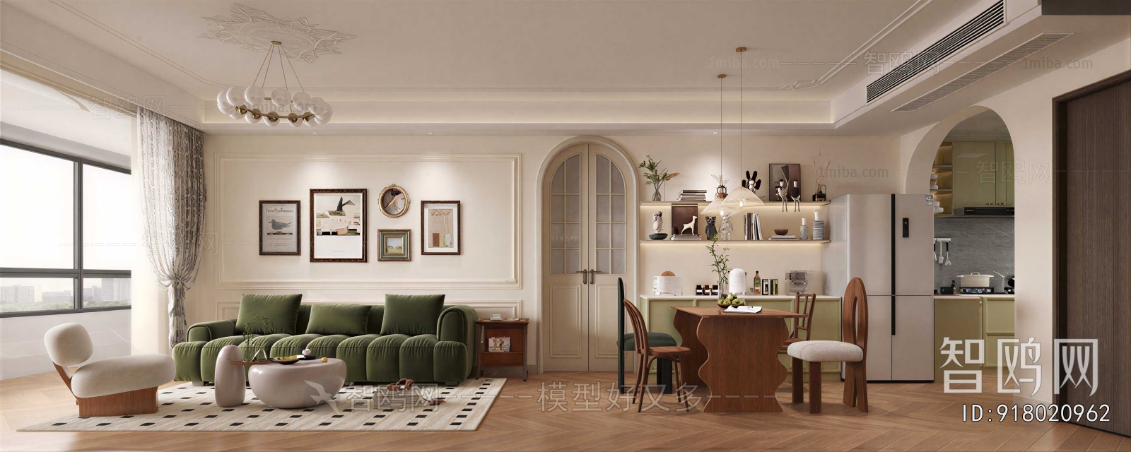French Style A Living Room
