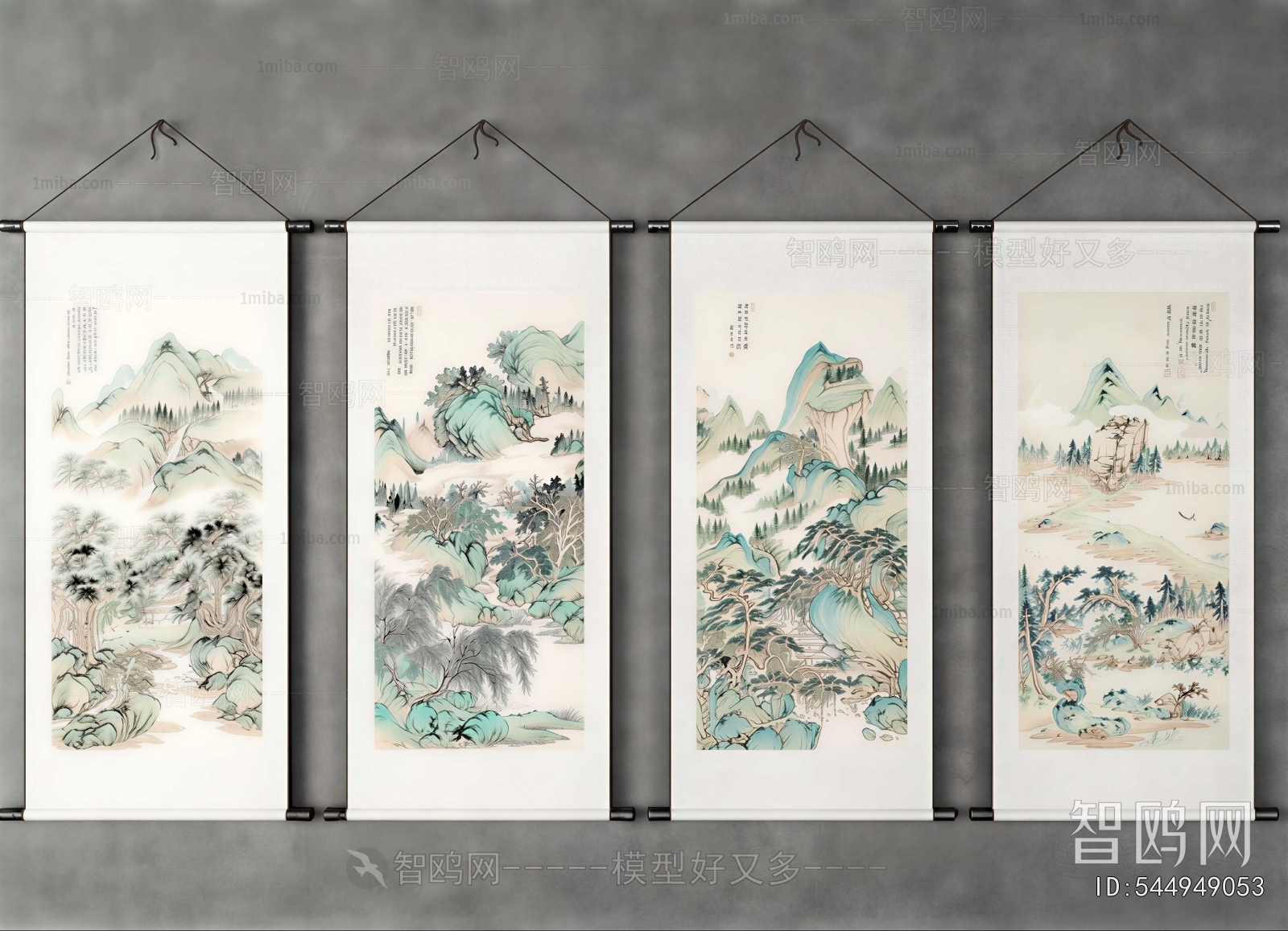 New Chinese Style Painting