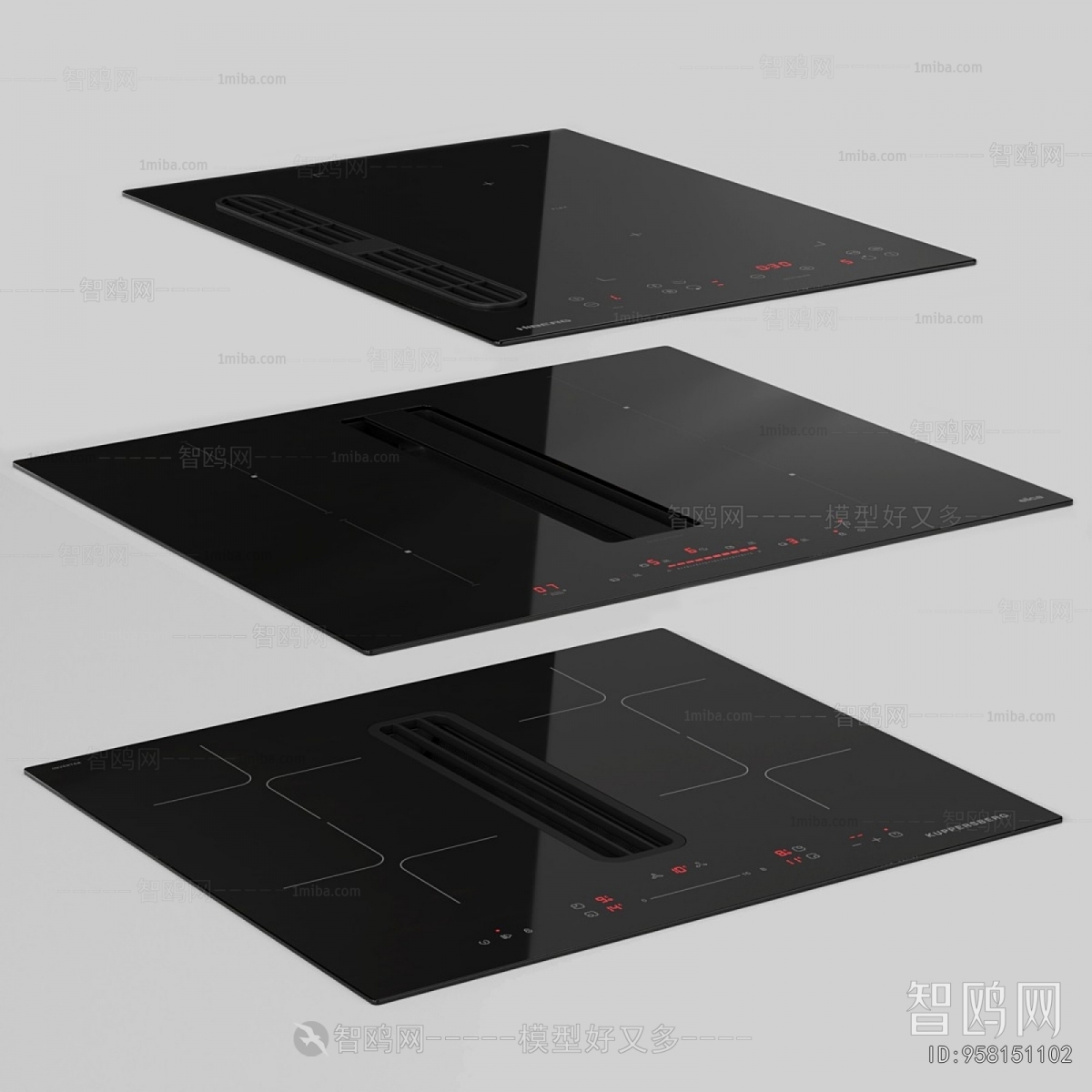 Modern Kitchen Electric Gas Range