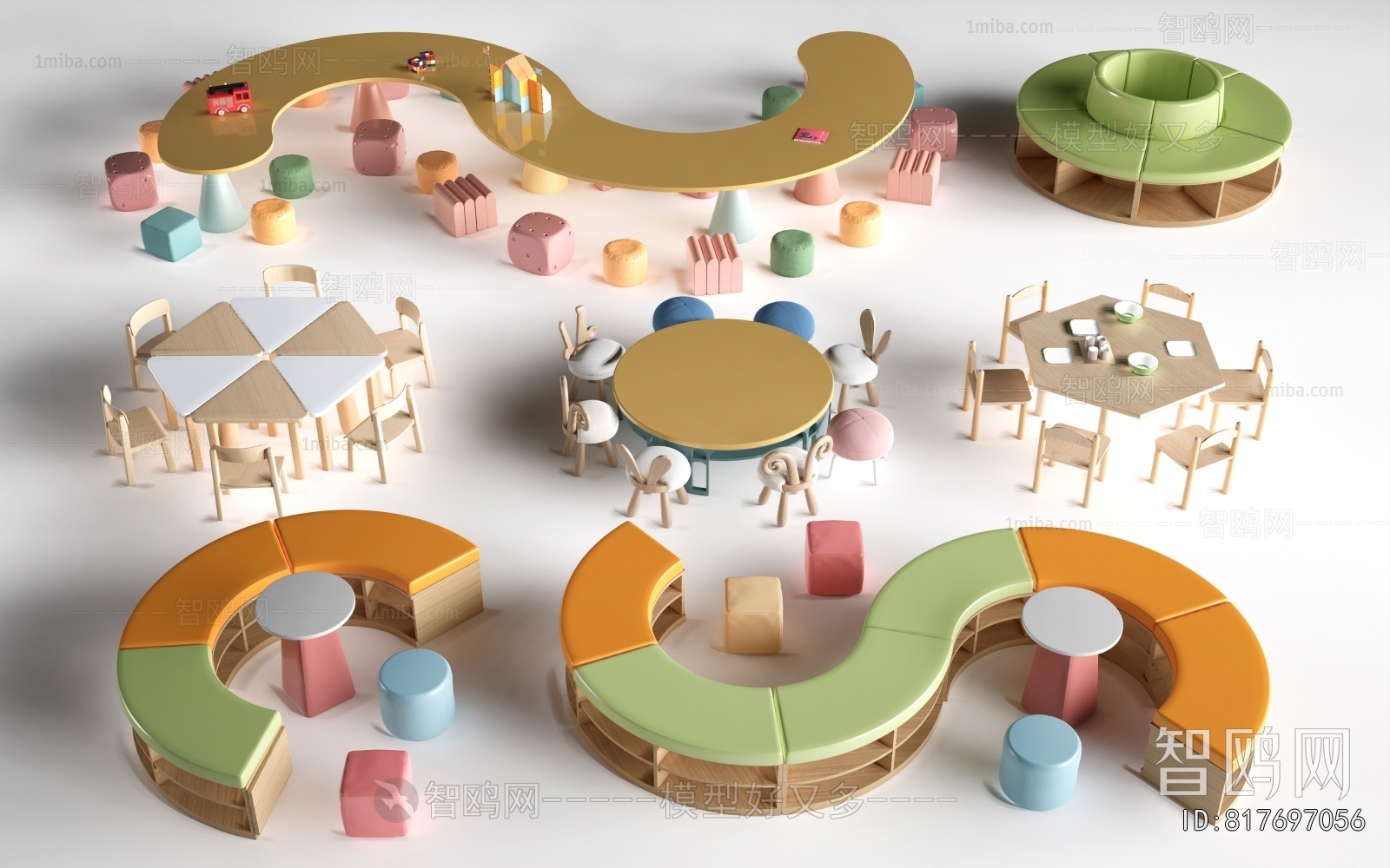 Modern Children's Table/chair