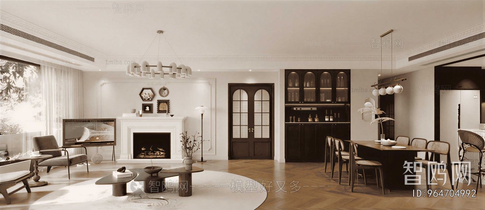 French Style A Living Room