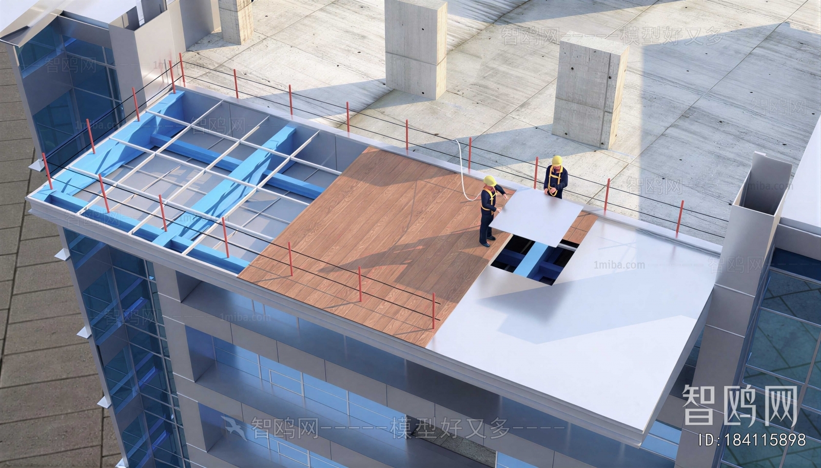 Modern Building Component
