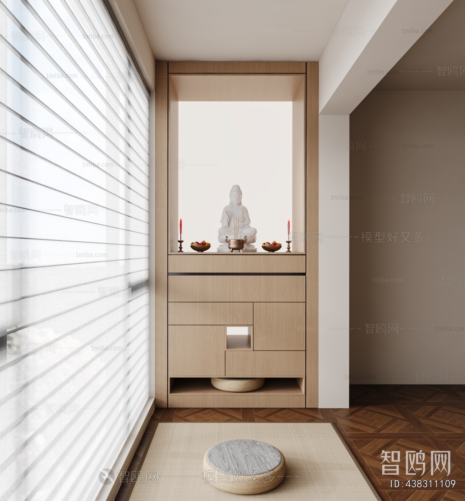 Modern Buddhist Niche