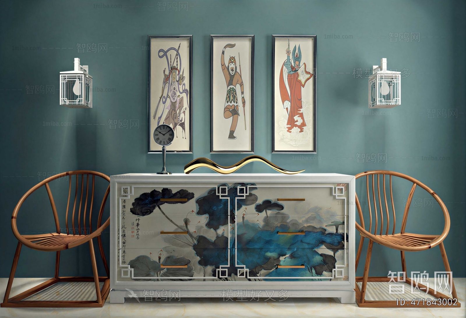 Chinese Style Chest Of Drawers