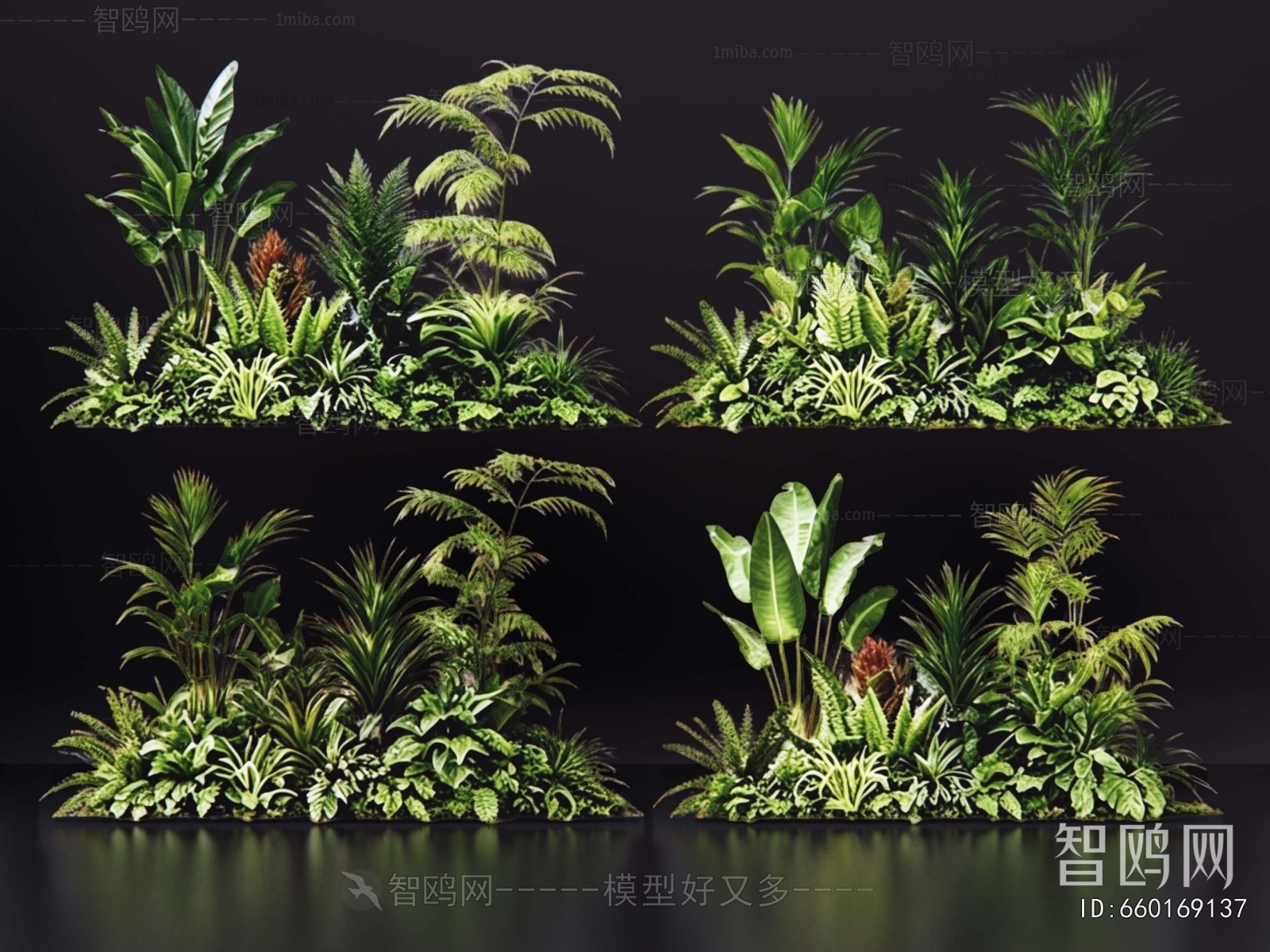 Modern Plant Pile