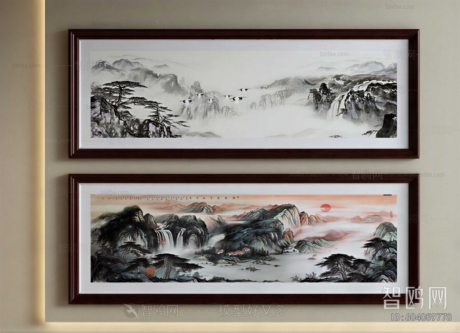 New Chinese Style Painting