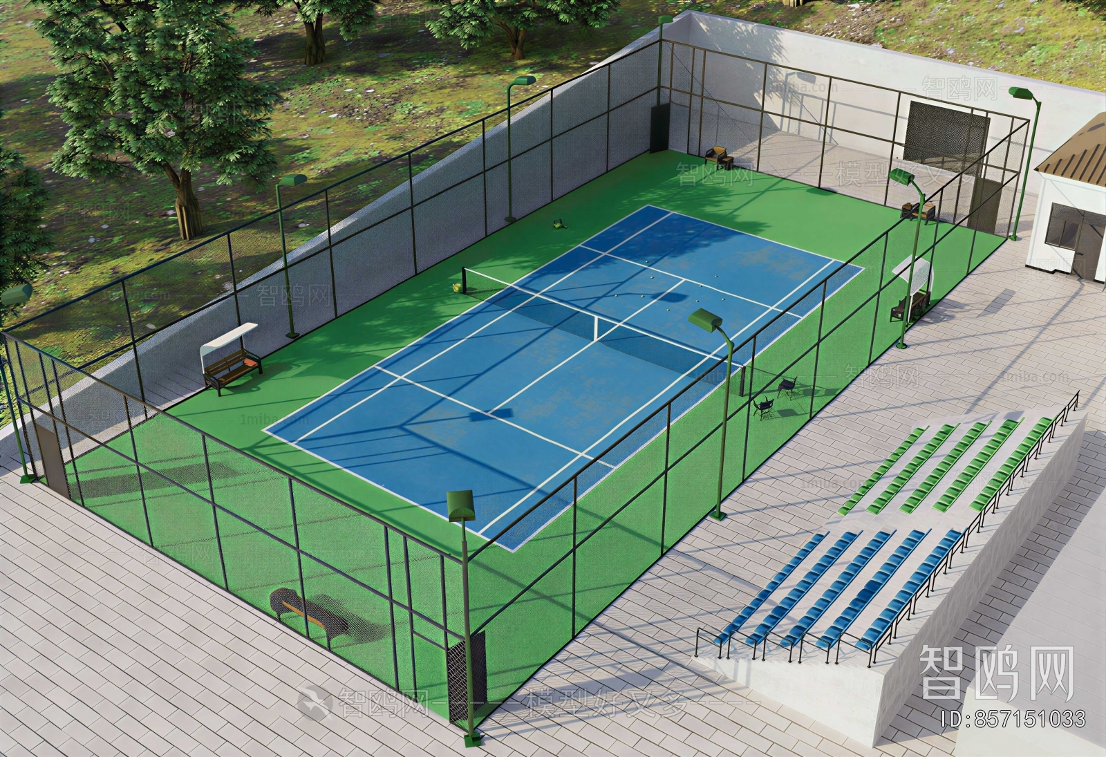 Modern Outdoor Sports Stadium