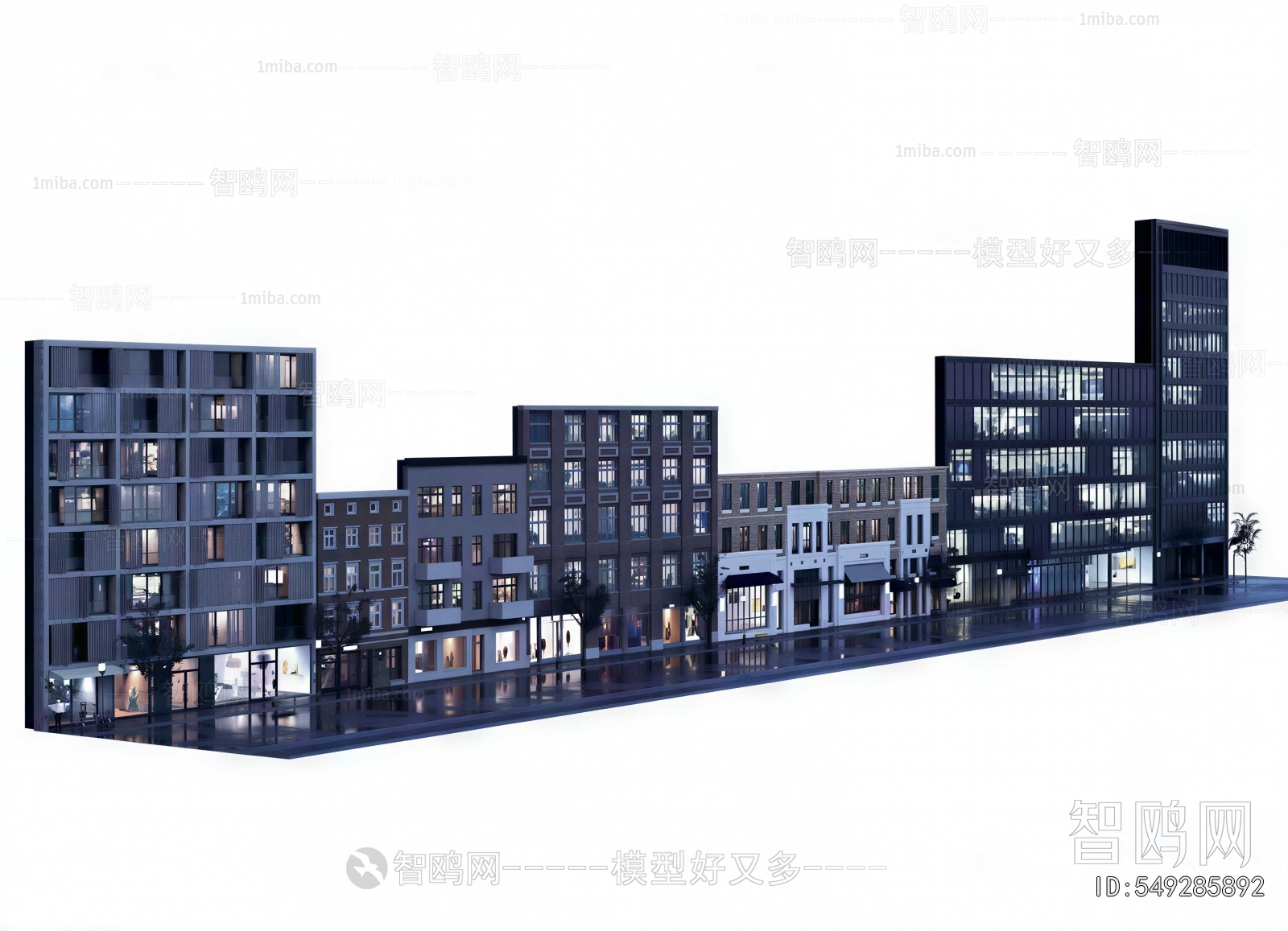 Modern Commercial Street
