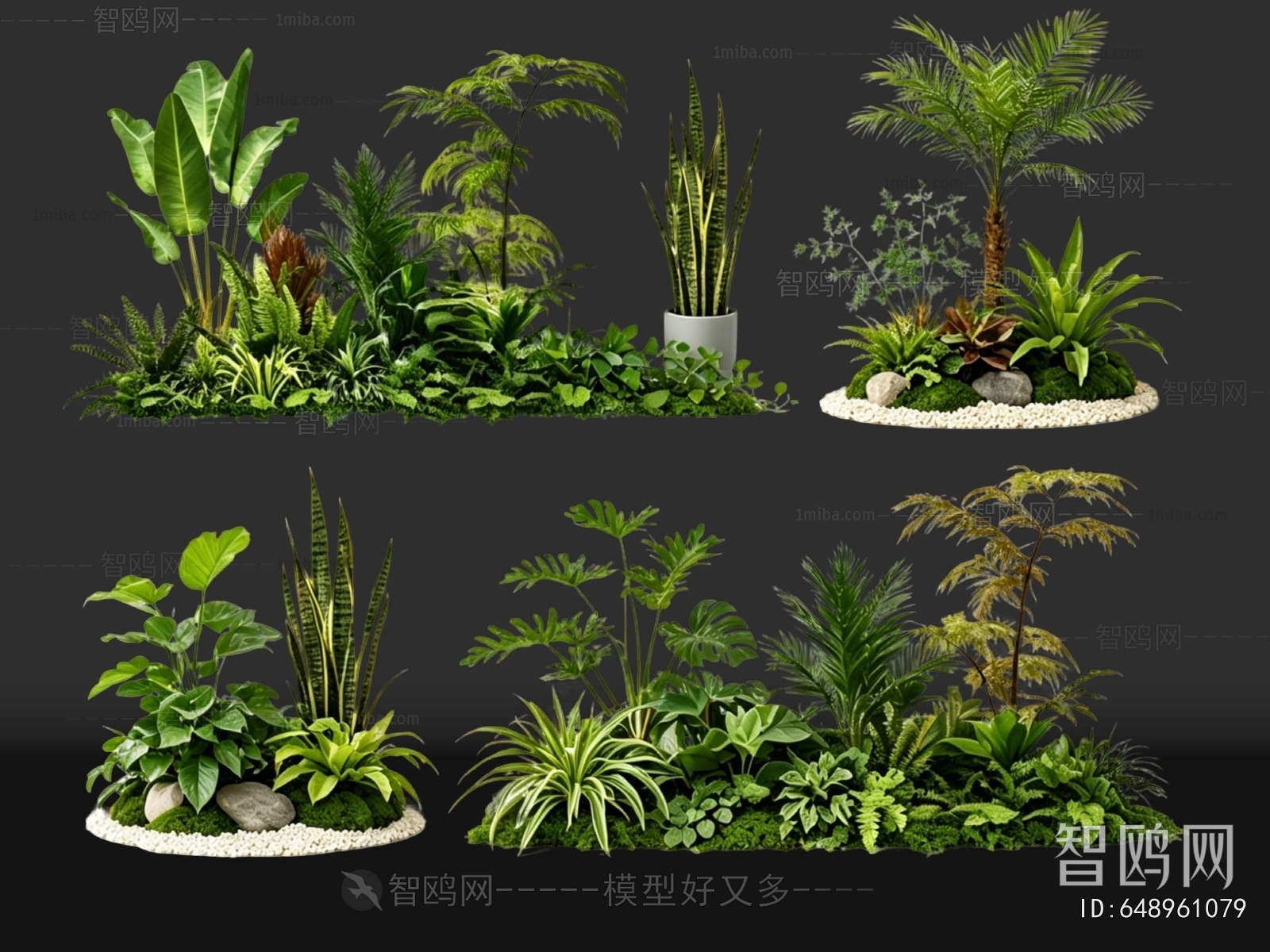 Modern Plant Pile