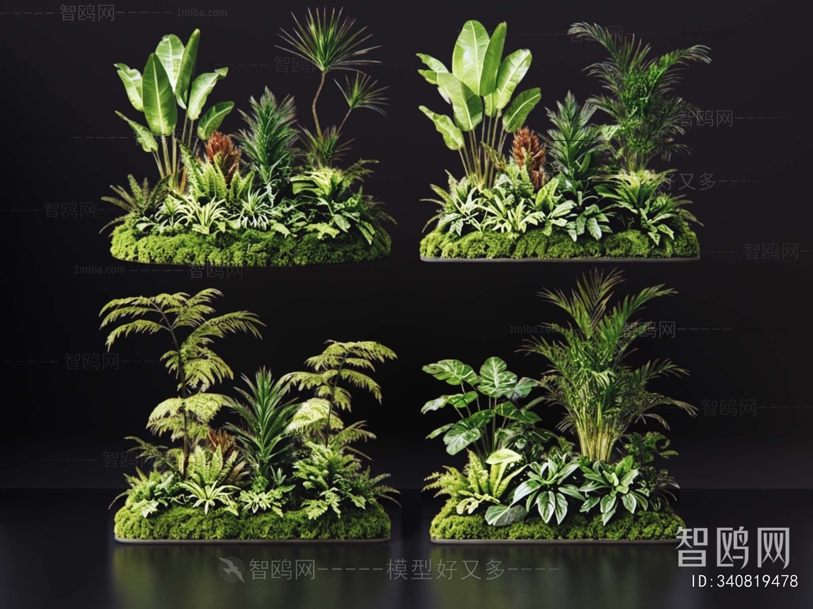 Modern Plant Pile