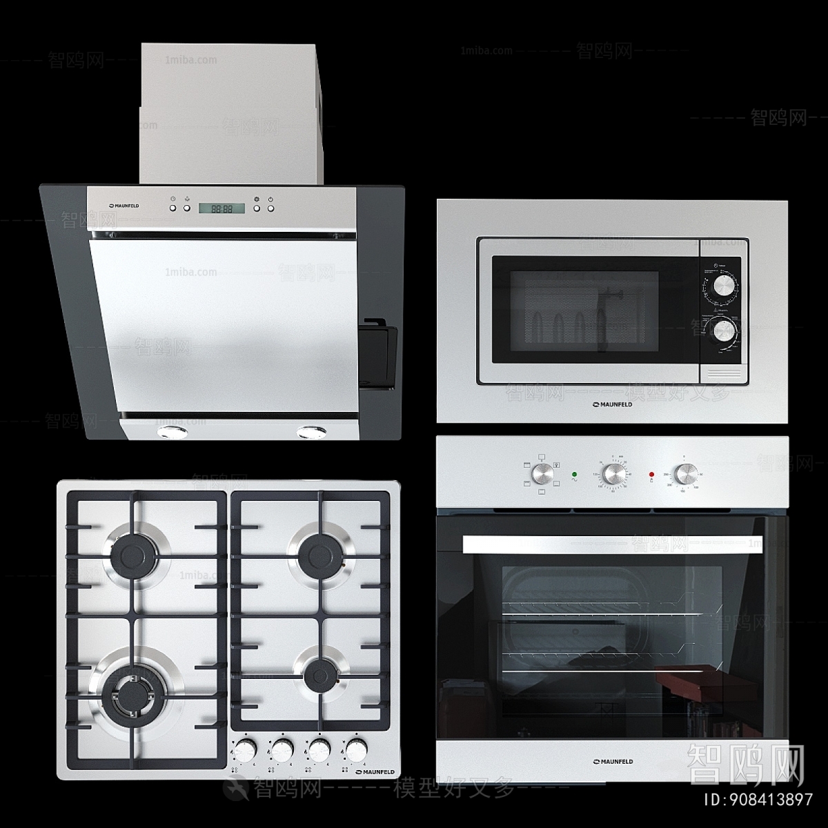 Modern Electric Kitchen Appliances