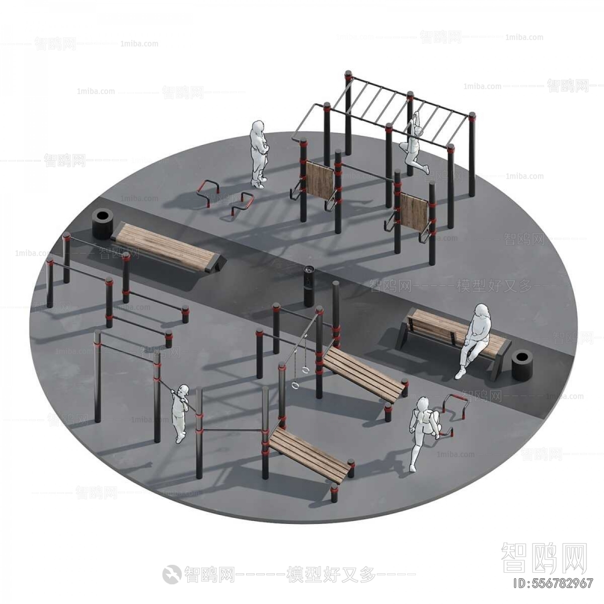 Modern Fitness Equipment