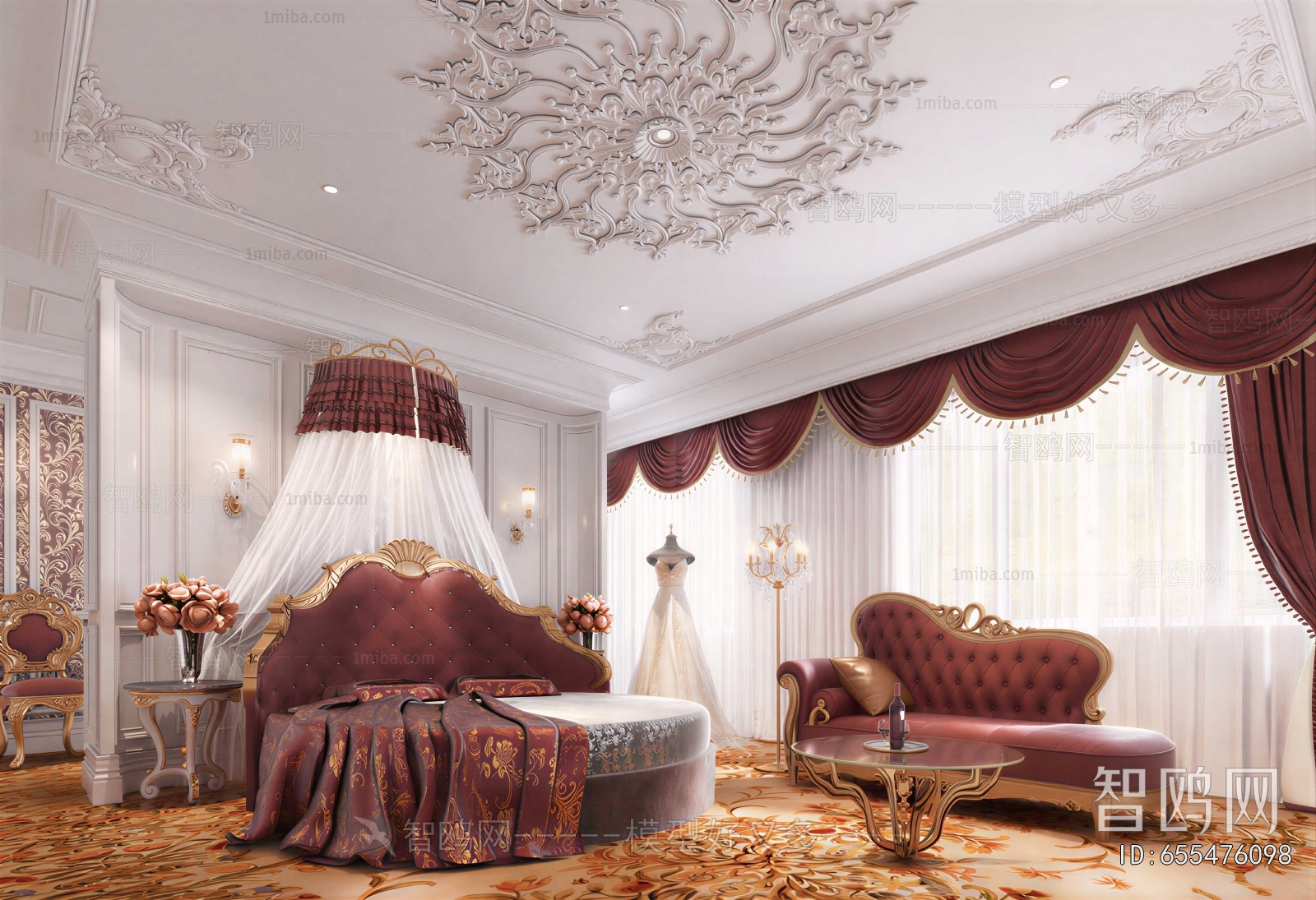 European Style Bedroom