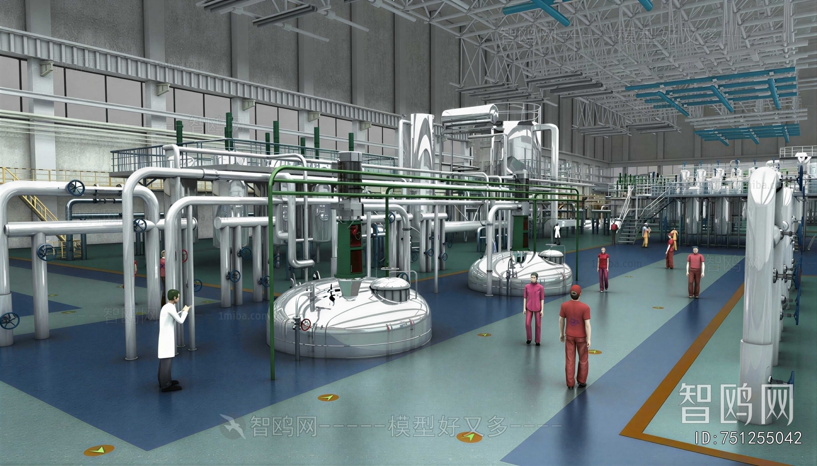 Modern Factory Floor/warehouse