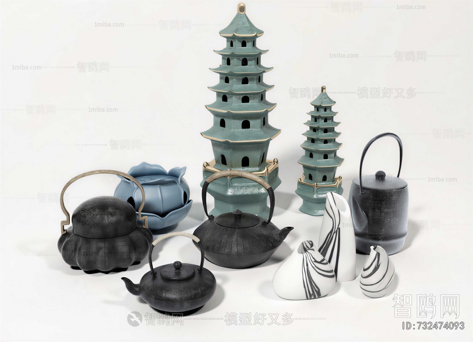 New Chinese Style Tea Set
