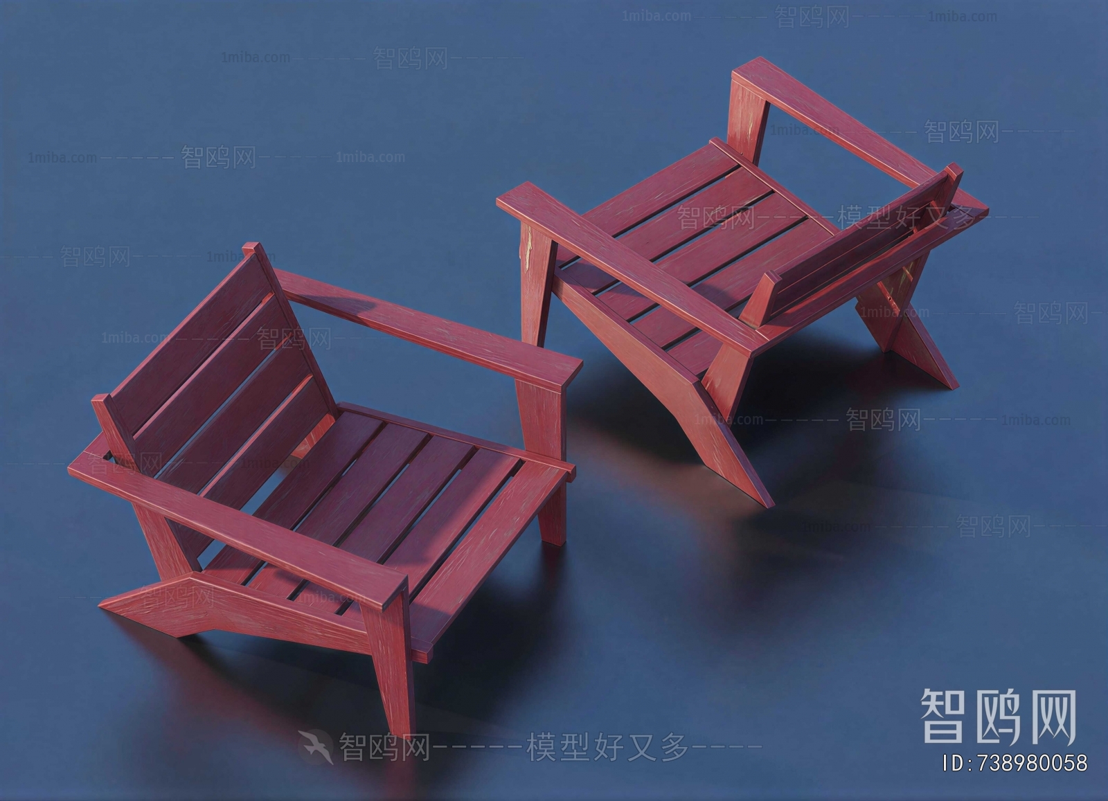 New Chinese Style Lounge Chair