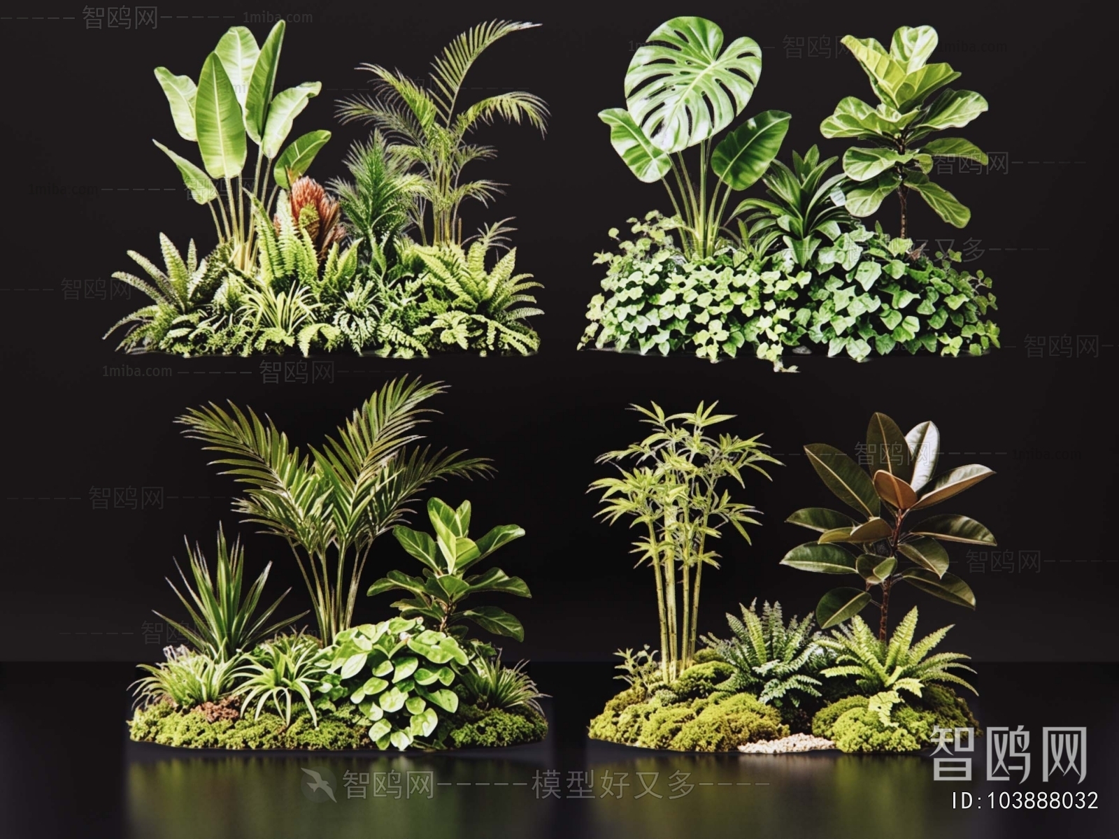 Modern Plant Pile
