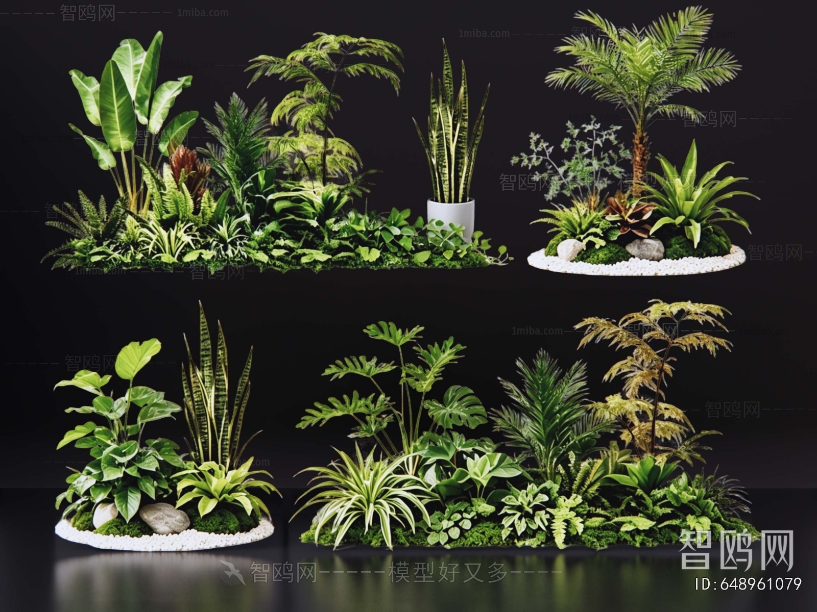 Modern Plant Pile