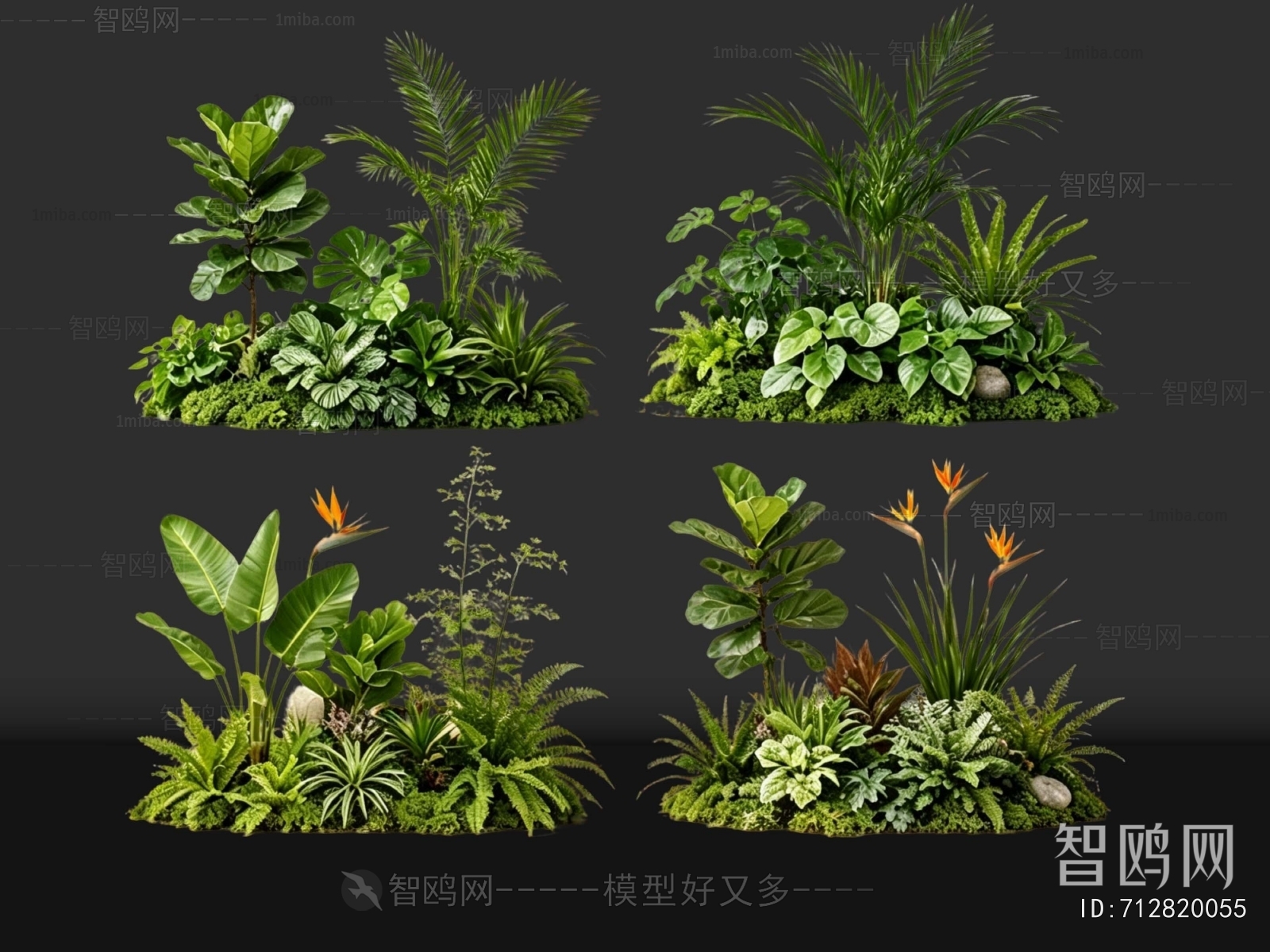 Modern Plant Pile