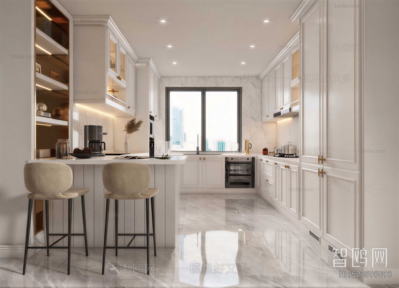 Modern The Kitchen