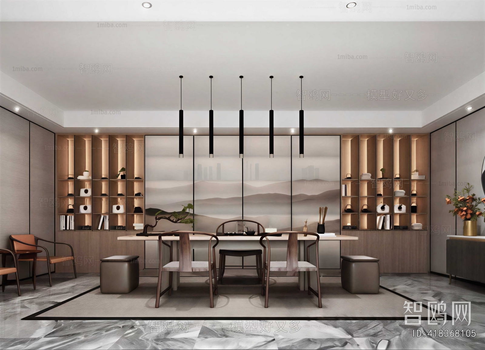 New Chinese Style Tea House