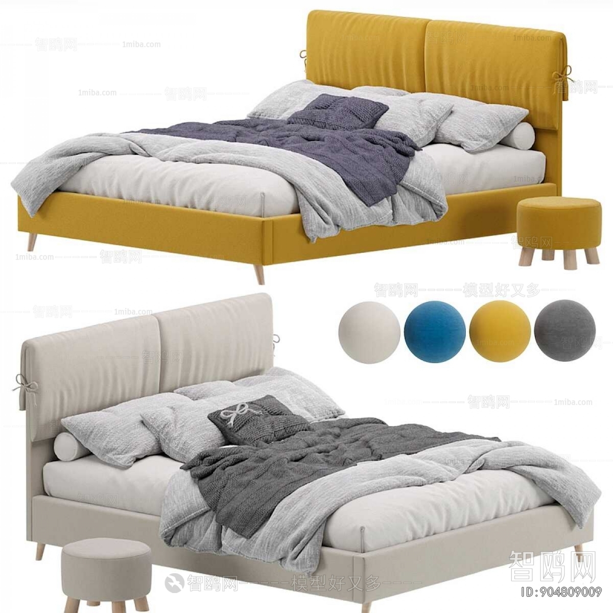 Modern Double Bed