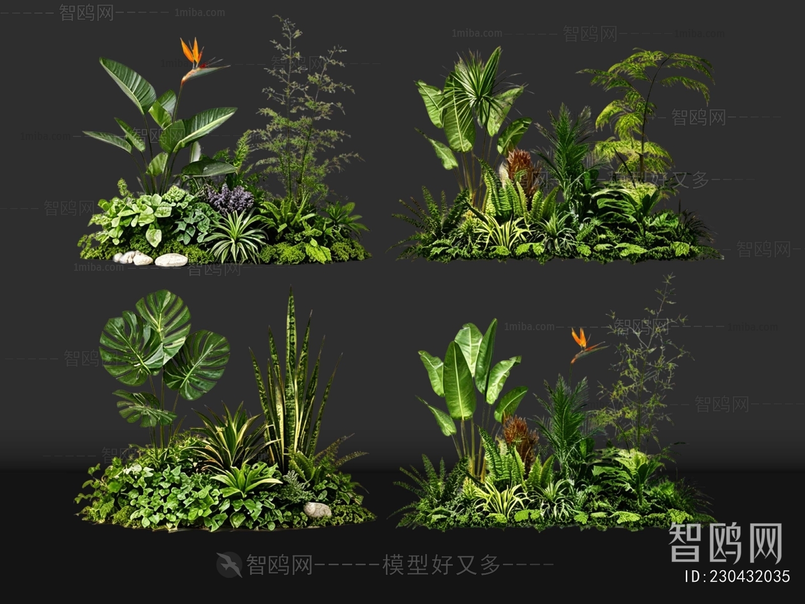 Modern Plant Pile