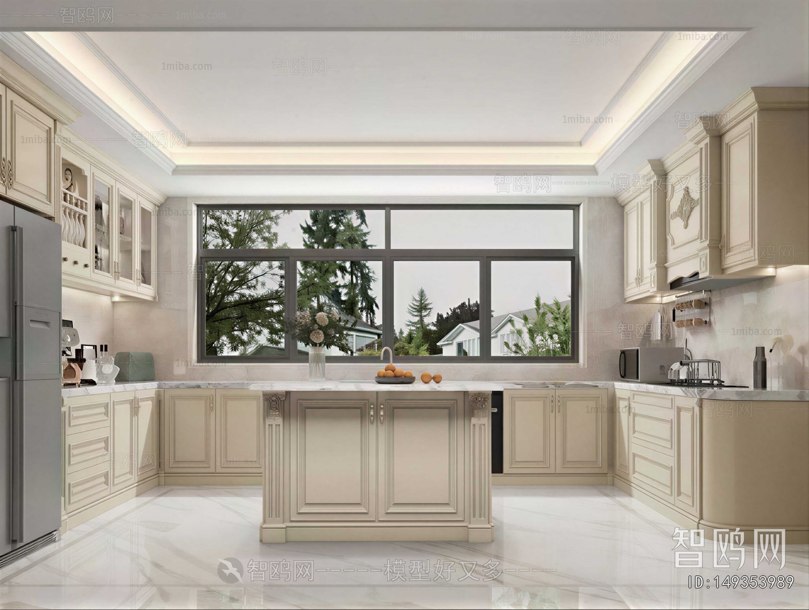 French Style The Kitchen