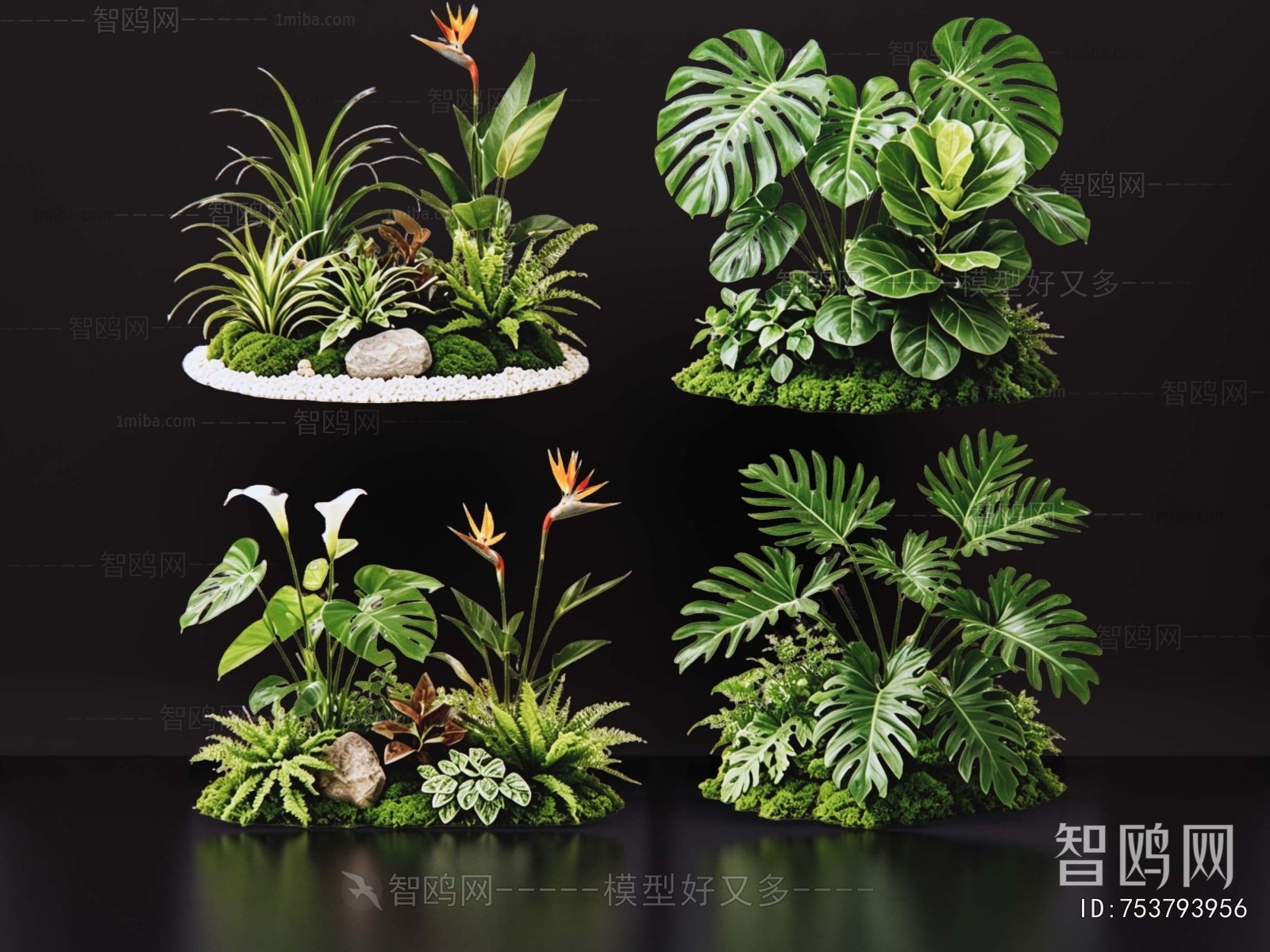 Modern Plant Pile