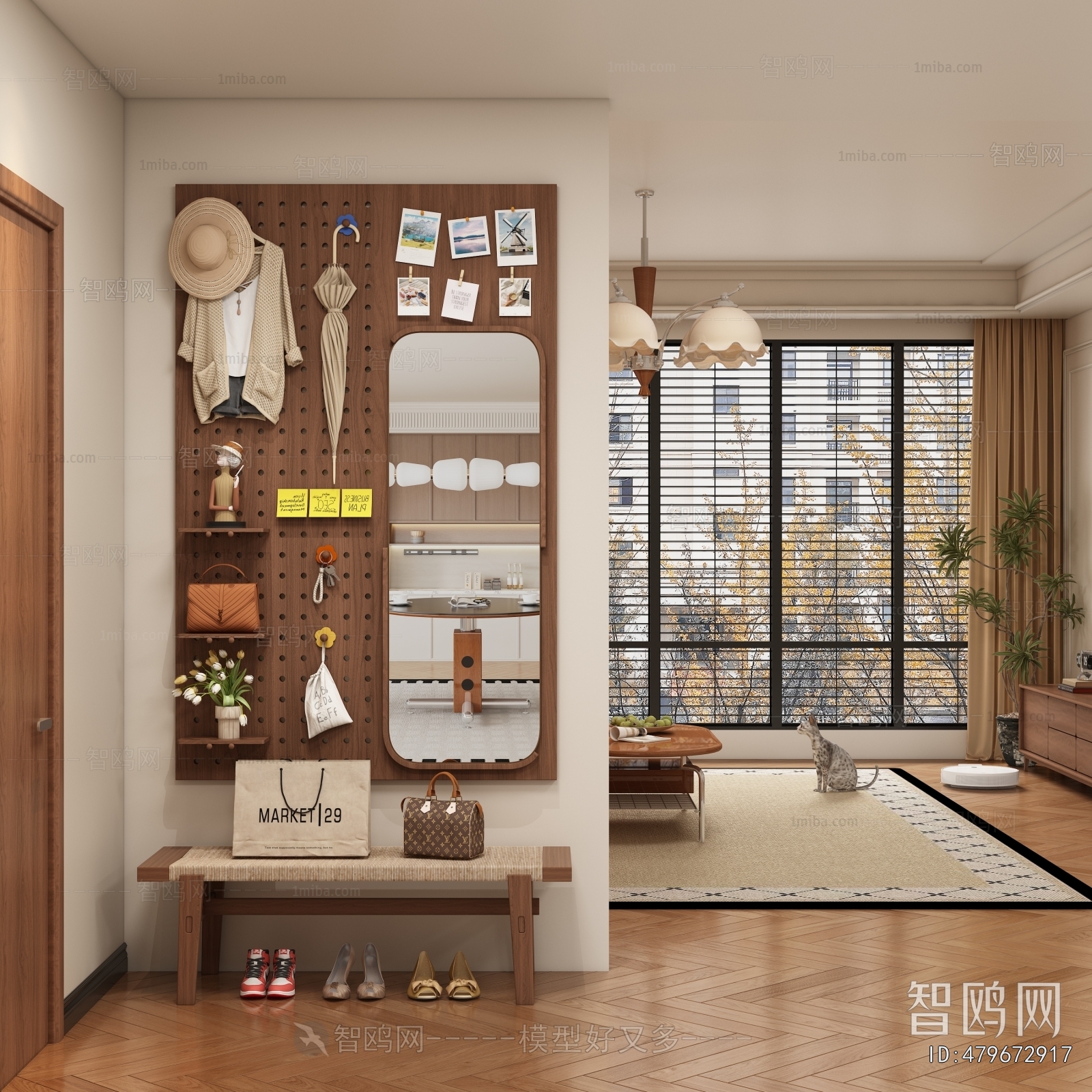 Modern Hallway