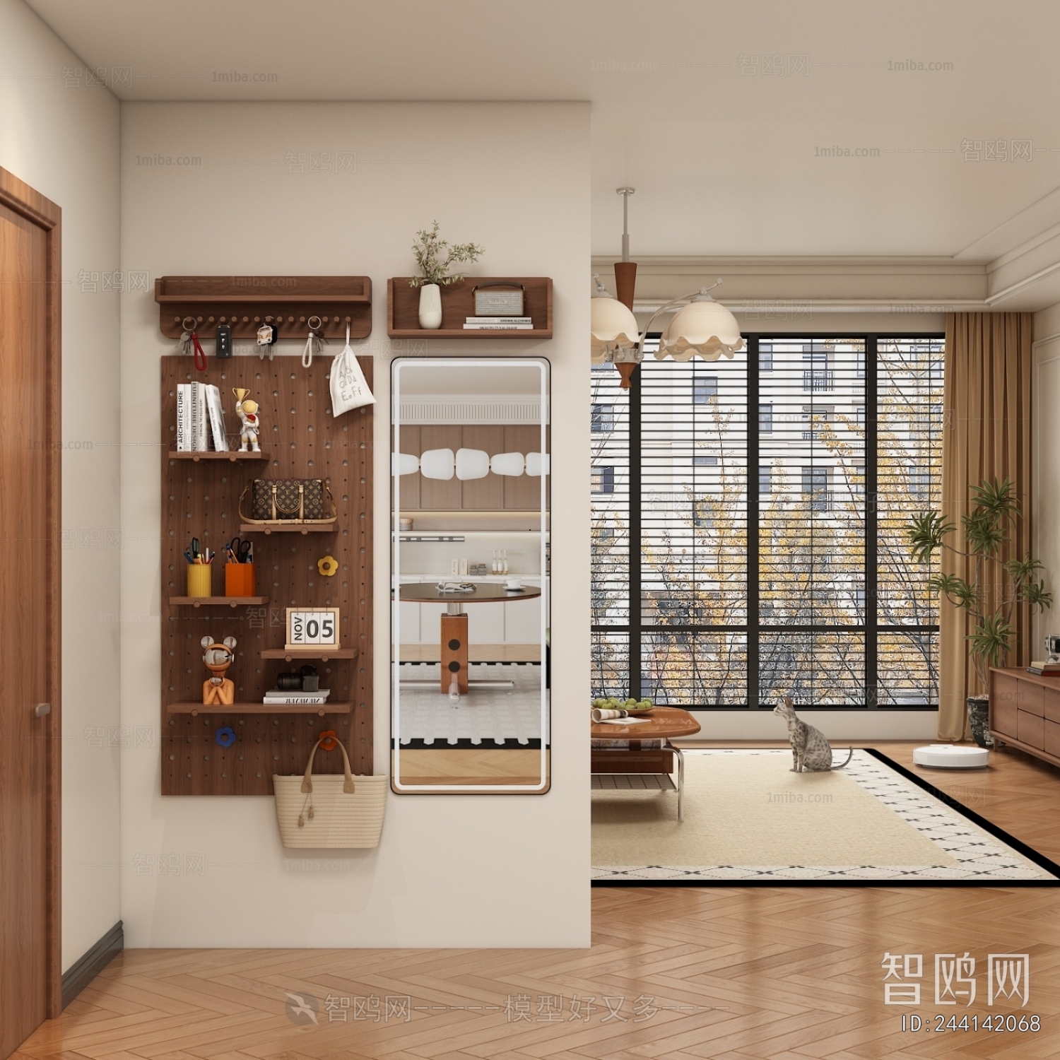 Modern Hallway