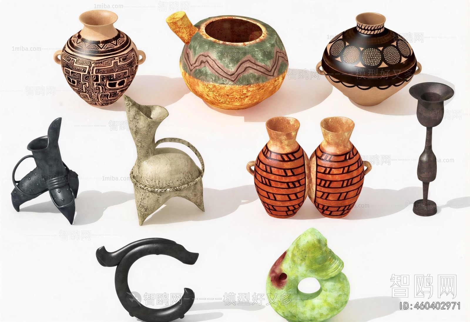 Retro Style Clay Pot