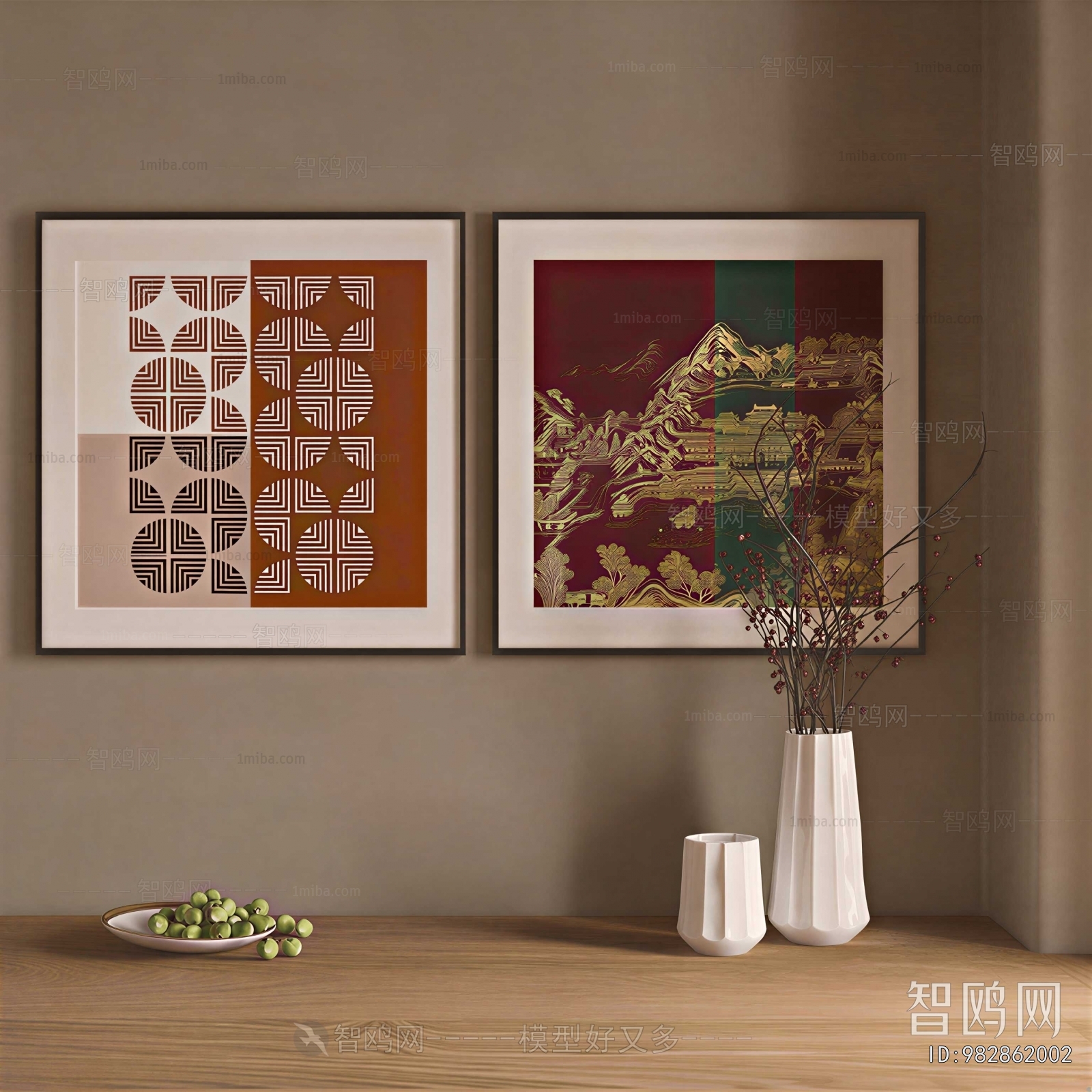 New Chinese Style Painting