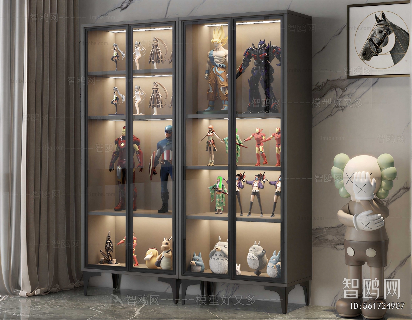 Modern Decorative Cabinet