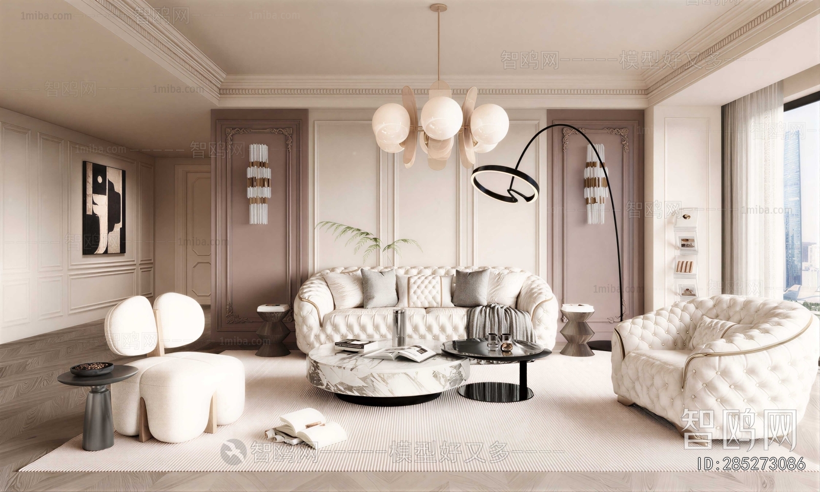 French Style A Living Room