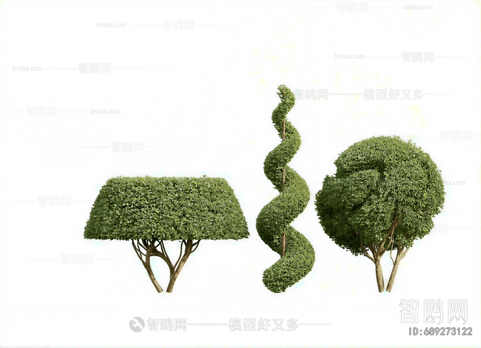 Modern Shrubbery