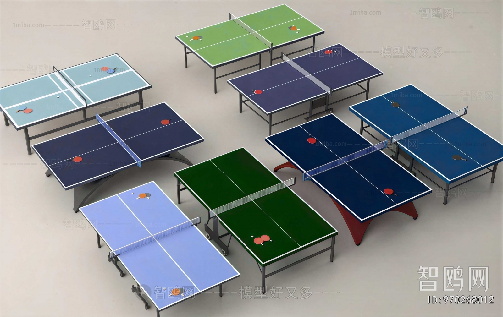 Modern Table-tennis Table