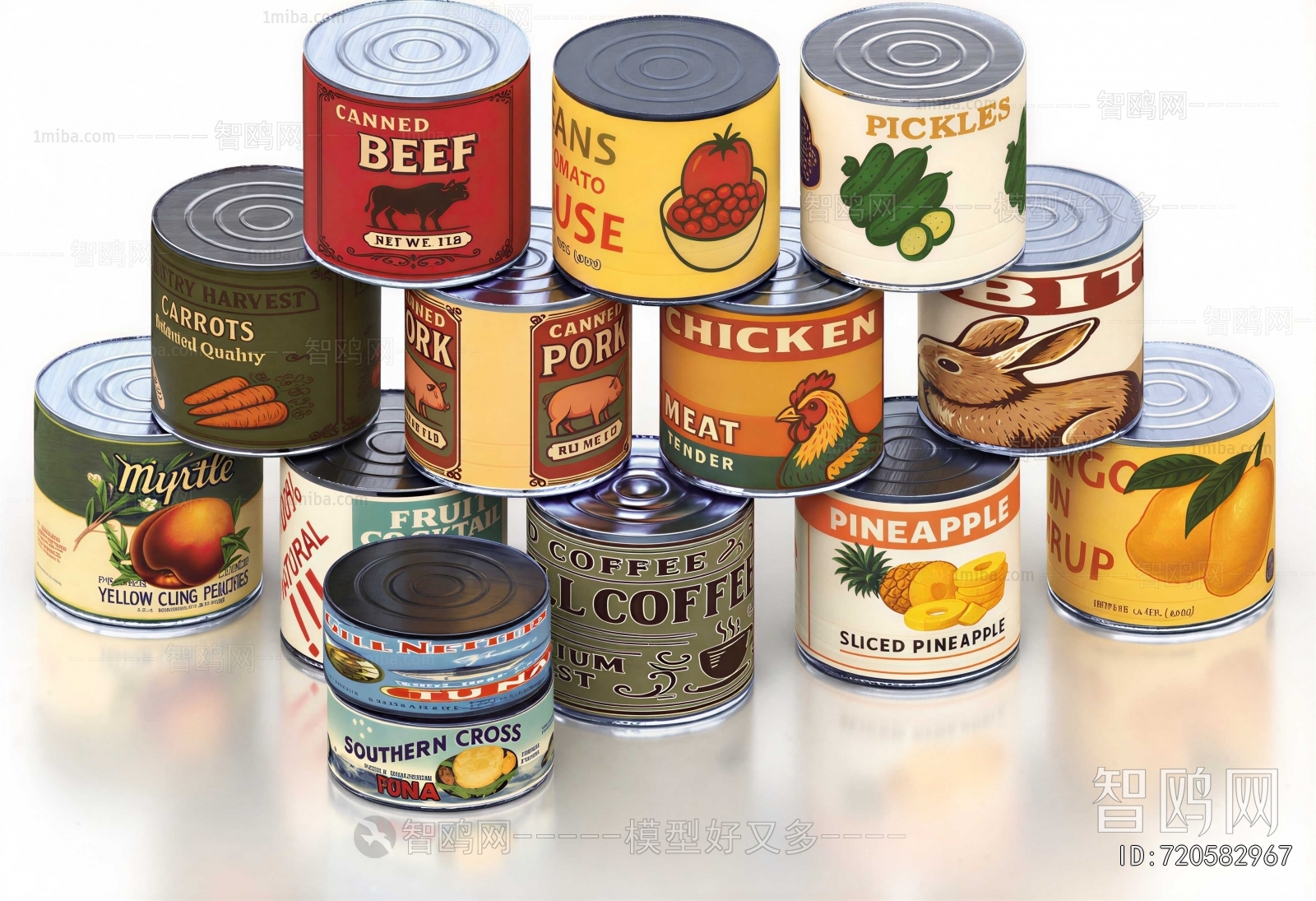 Modern Specialty Cooked Food Dry Goods