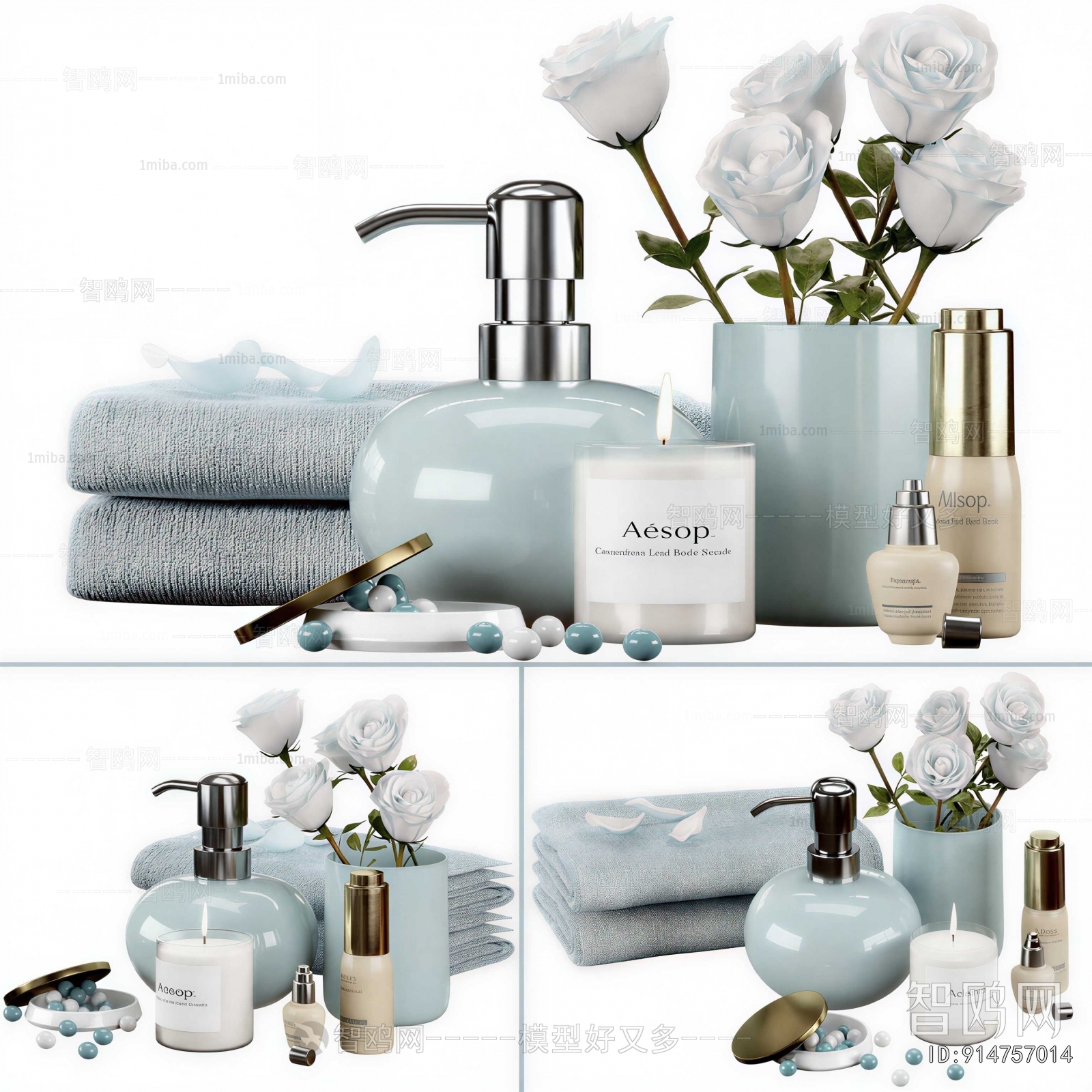 Modern Bathroom Set
