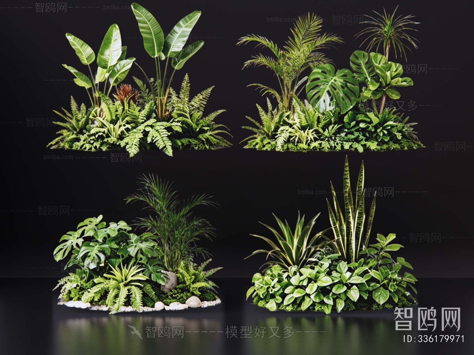 Modern Plant Pile