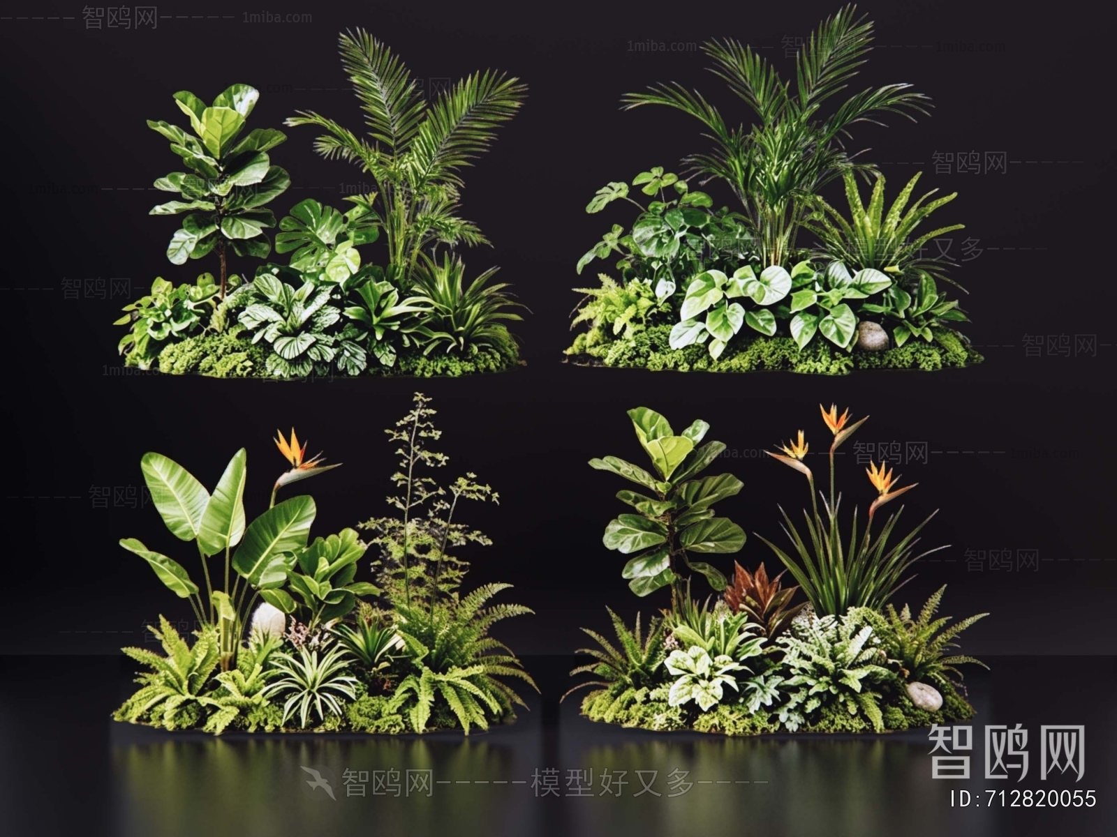 Modern Plant Pile