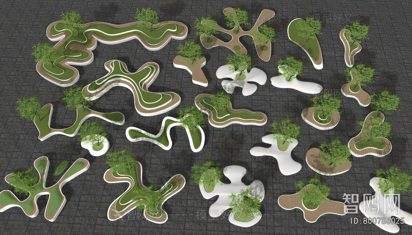 Modern Tree Pool