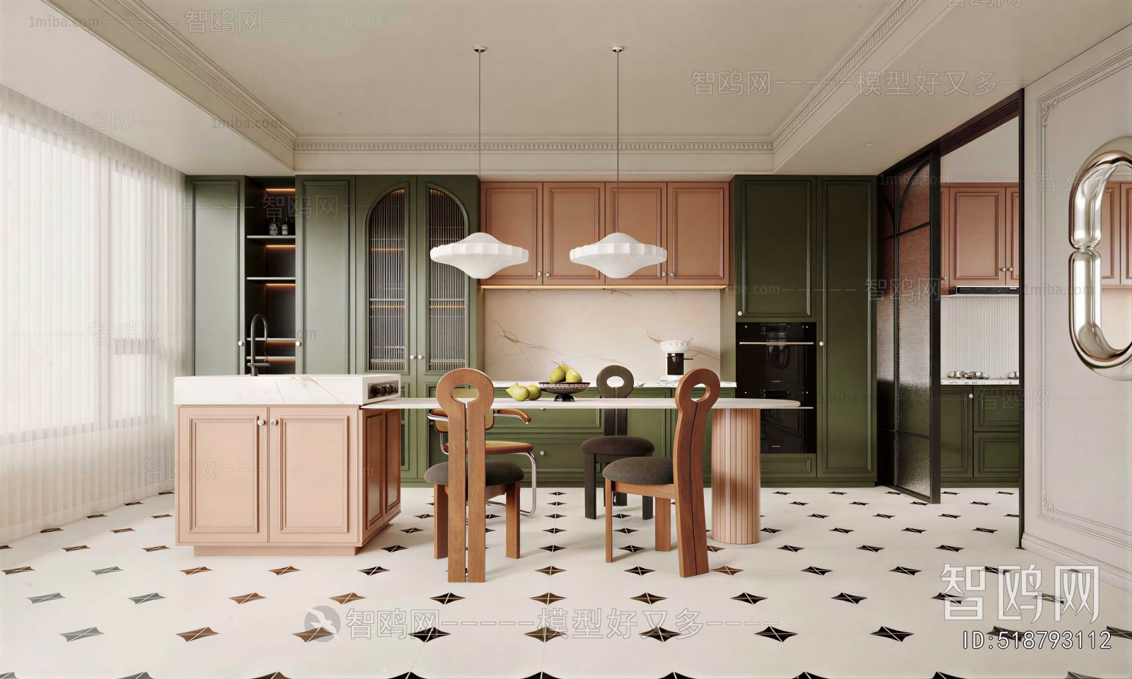 French Style Dining Room