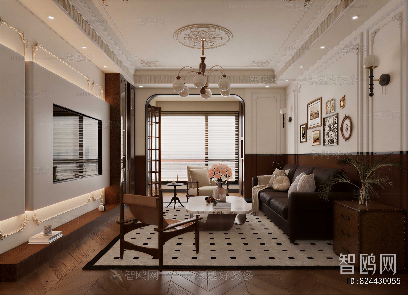French Style A Living Room