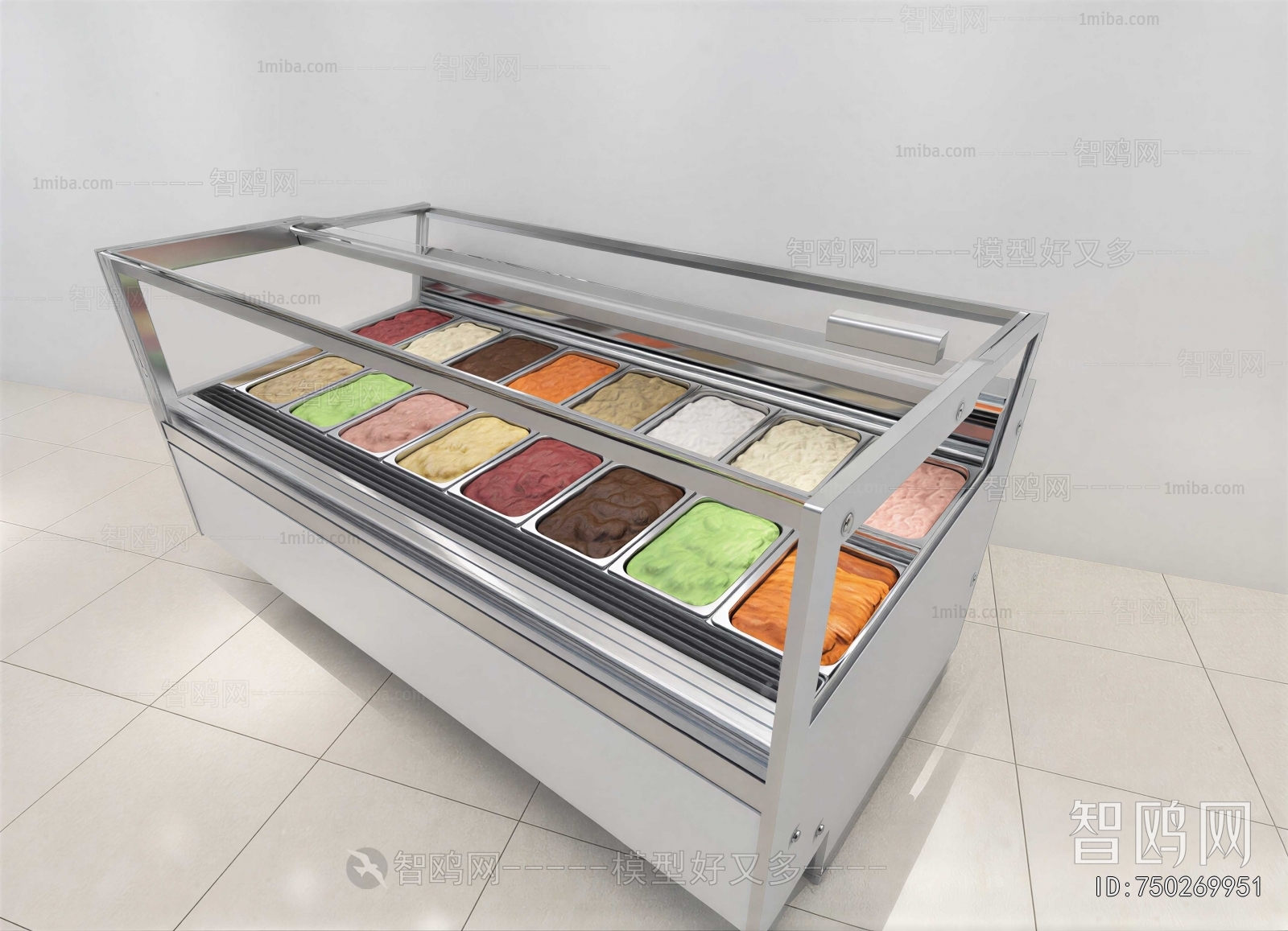Modern Refrigerator Freezer