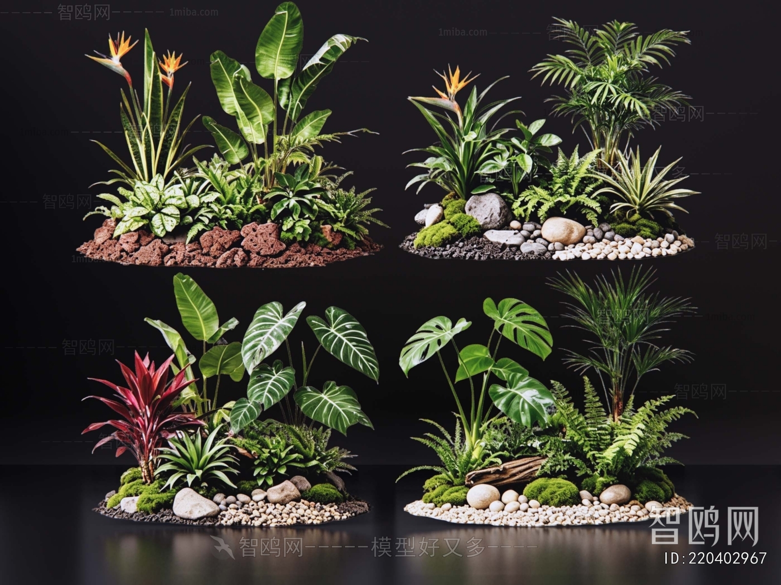 Modern Plant Pile