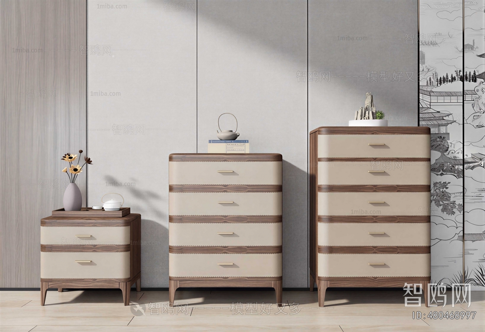 Modern Bedside Cupboard