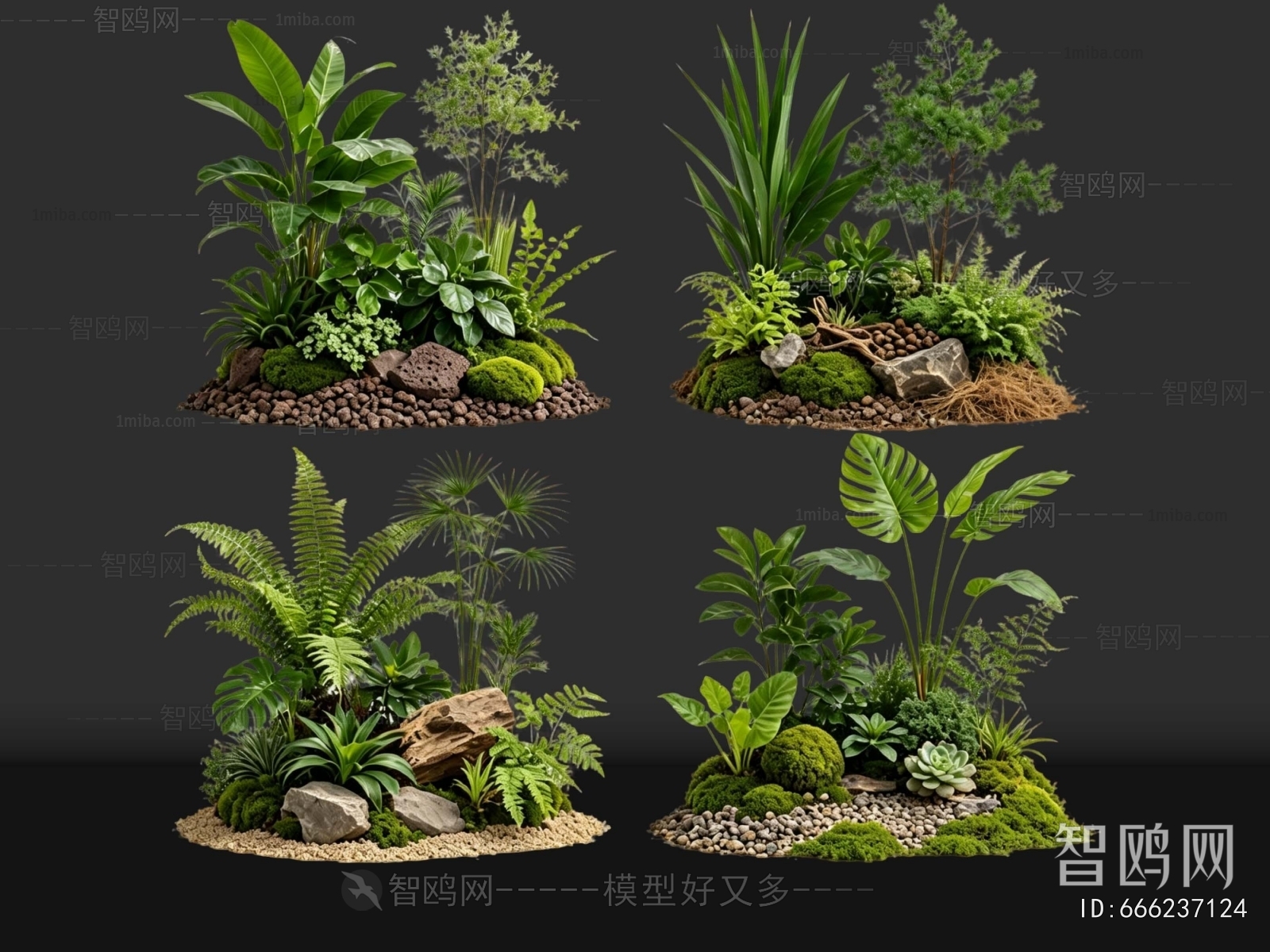 Modern Plant Pile