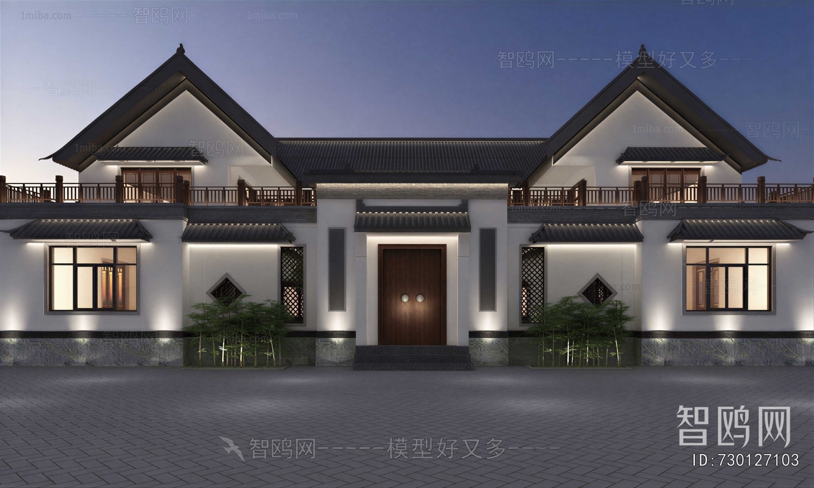New Chinese Style Residential Building